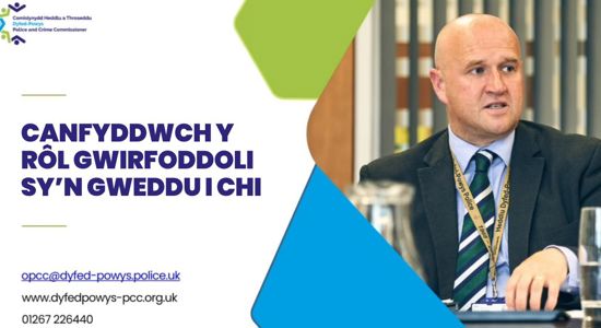CHTh Dafydd Llywelyn yn Cynnal Gweminar Gwirfoddolwyr 