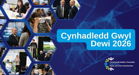 10fed Cynhadledd Dydd Gŵyl Dewi’r Comisiynydd Heddlu a Throseddu’n Archwilio Plismona Mewn Oes Ddigidol 