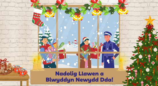 Nadolig Llawen a Blwyddyn Newydd Dda